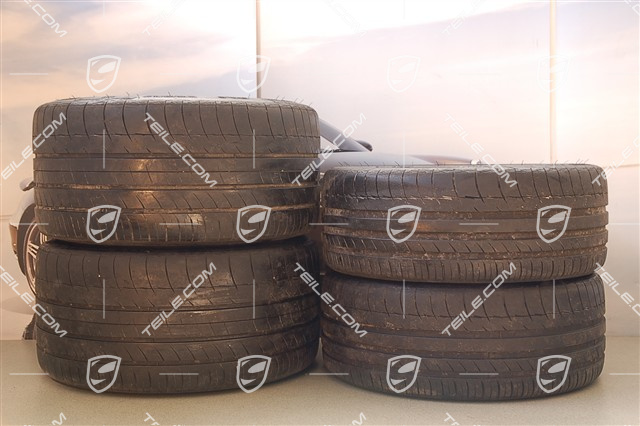 19-inch TURBO II summer wheel set, wheels 8J x 19 ET57 + 11J x 19 ET67 + NEW summer tyres 235/35 ZR19 + 295/30 ZR19