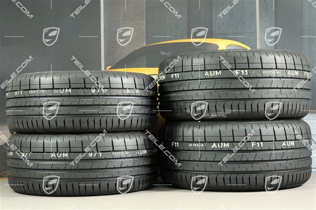 20" Carrera Sport koła letnie komplet, felgi 8,5J x 20 ET57 + 10,5J x 20 ET47 + opony letnie 235/35 ZR20 + 265/35 ZR20, z czujnikami ciśnienia