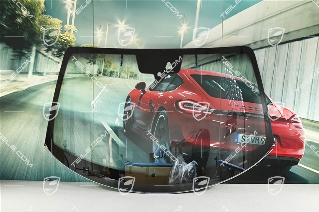 Coupe, Windscreen / Windshield, heat insulating with tinted top