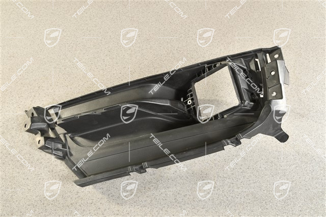 Blenda zderzaka przedniego / kratka z ACC, Czarna, Sport Design Package, L