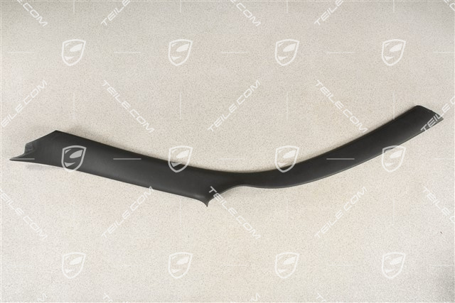 Verkleidung von A-Säule, Coupe, Kunstleder, Schwarz, L
