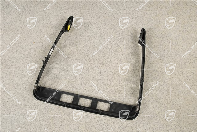 Blende, Mittelkonsole, Alu satiniert