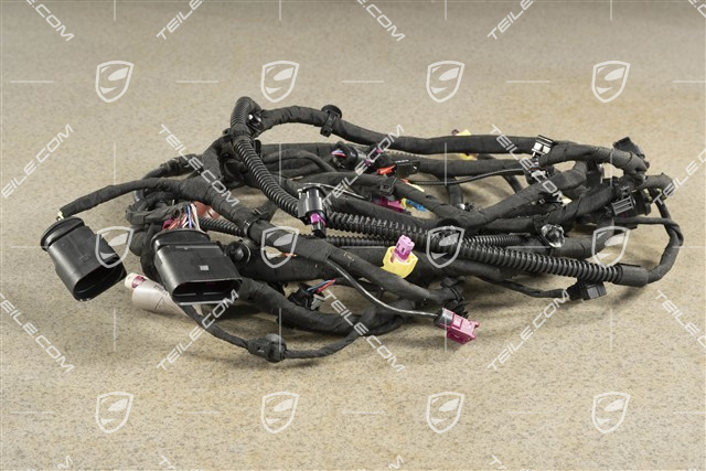 Kabelstrang Stoßstange vorne, Fußgängerschutzmaßnahmen erweiter und crashaktiv