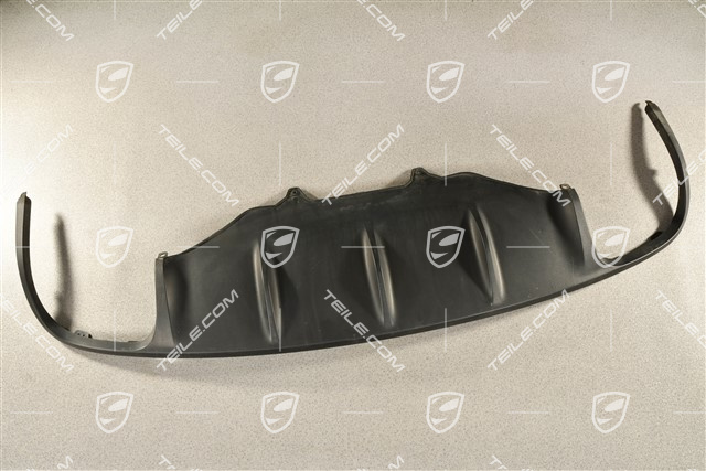 Rear bumper Cover / diffuser, prepared for stainless steel cover