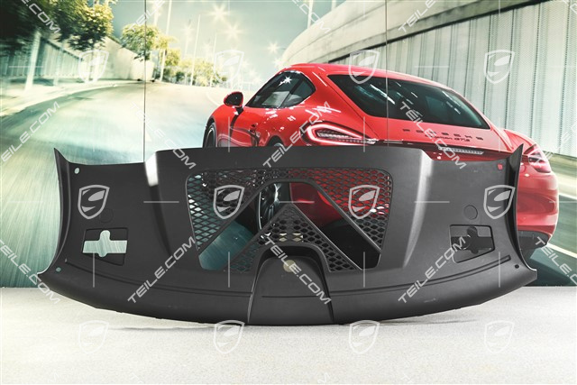 S / GTS / Turbo, Osłona zamka maski, czarna