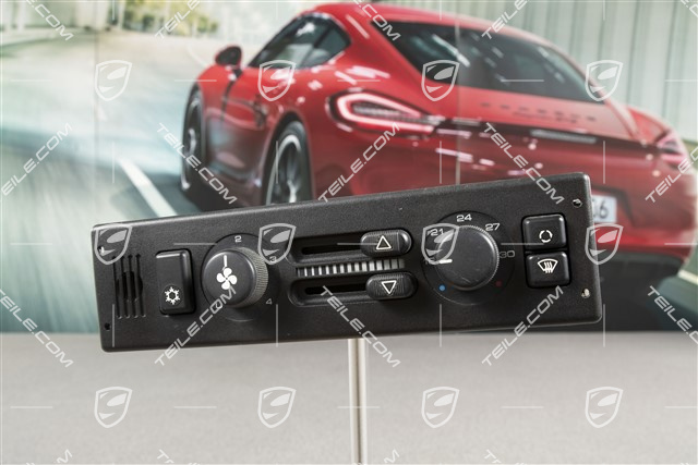 Panel sterowania nawiewami, werasja z klimatyzacją