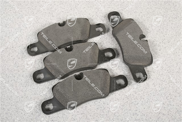 Bremsbeläge, Reparatursatz, HA,  für Bremssattel in Schwarz/Silber/Grün