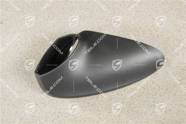 Osłona dolna lusterka, czarna / manualnie składane, R