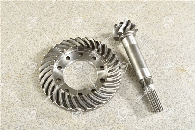 Front axle differential gear set, C4 / Turb