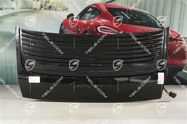Rear lid (engine lid), set incl. spoiler and drive, C2/C4/Targa