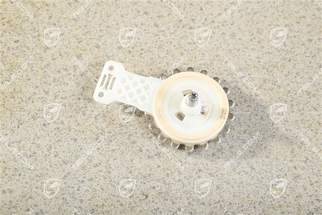 Śruba regulacji mechanizmu szyby bocznej, Cabrio, L=R