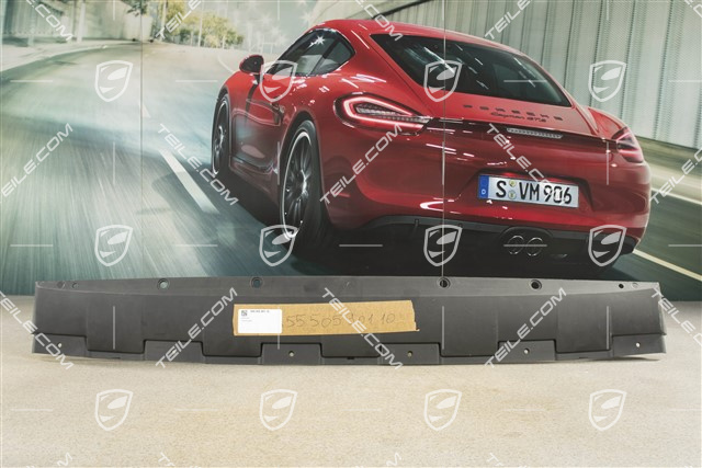 Skid plate trim, V8 Biturbo, stainless steel, lower part