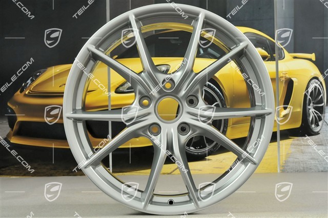 20-inch Carrera S (IV) wheel rim set, rims 8,5 J x 20 ET49 + 11,5 J x 20 ET76, for summer tyres