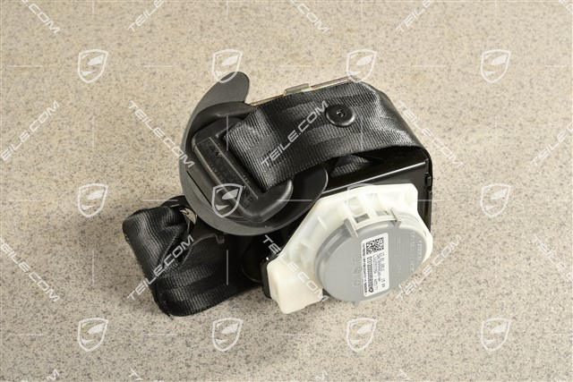 Sicherheitsgurt, hinten, Schwarz, USA, R
