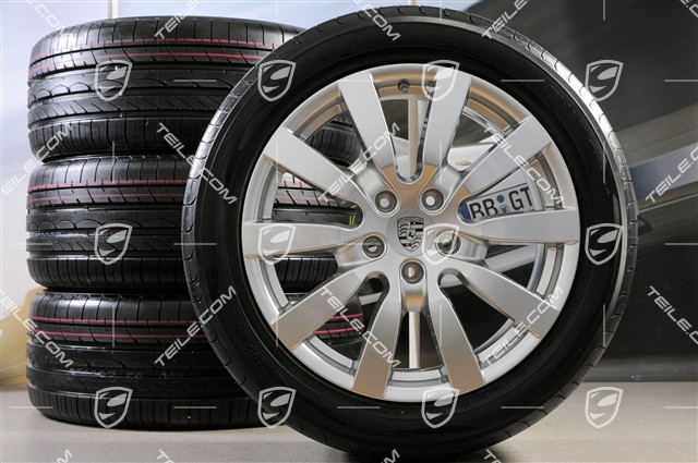20" SportDesign II Sommerräder Satz, Felgen 9J x 20 ET57 + NEUE Michelin Sommerreifen 275/45 R20, mit RDK-Sensoren