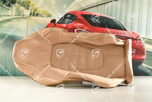 Front seat, Backrest cover, sport seat, Leather, Mojave, L