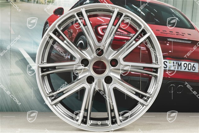 20-inch wheel rim Exclusive Design, 10,5J x 20 ET71, for winter use, platinum silver