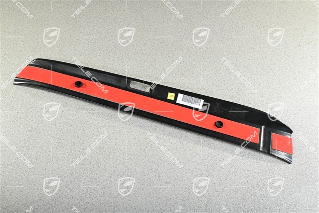 Einstiegleiste, Schwarz/Aluminium-gebürstet, ''911 targa '', R