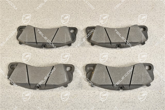 Brake pad set, front axle, Spyder, L+R