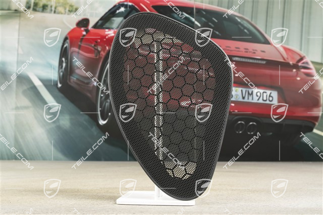 Lautsprecherblende, Seitenwandverkleidung, Schwarz, R