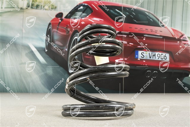 Schraubenfeder, Coupe, Braun/Weiss, Satz