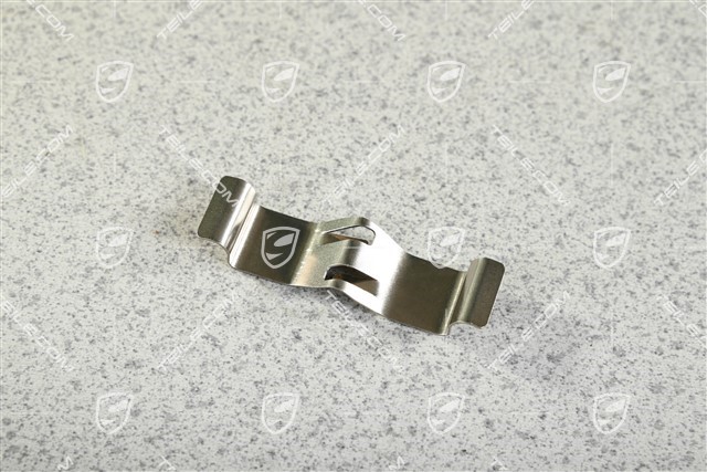 Front axle fixed caliper cable holder