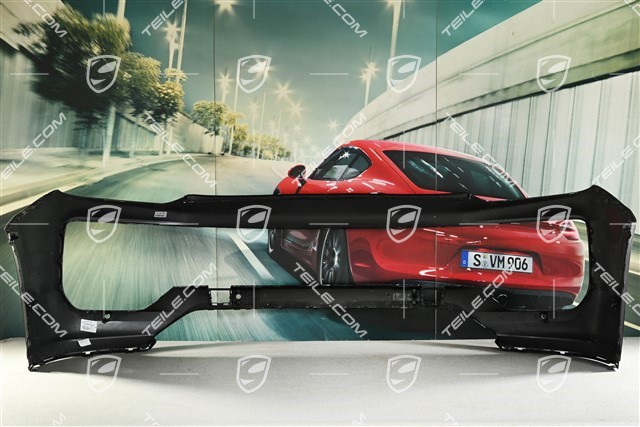 Turbo, Front bumper with holes for parking assistant including parking aid