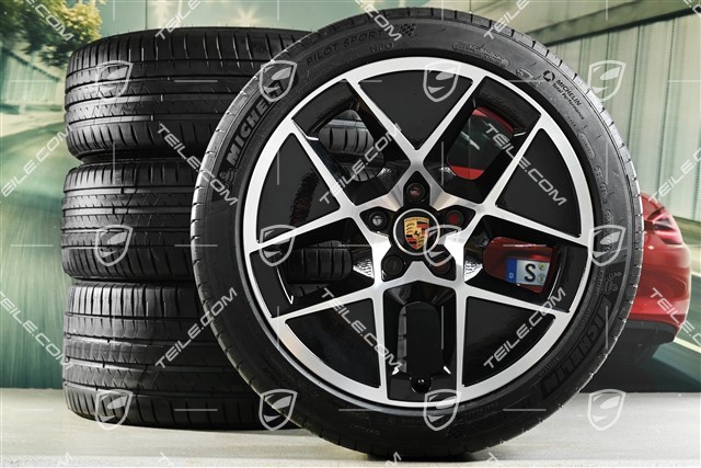 20" Turbo Sport Aero summer wheel set, rims 9J x 20 ET54 + 11J x 20 ET60 + Michelin summer tyres 245/45 R20 + 285/40 R20