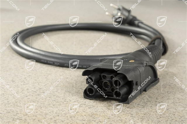 Kabel ładowarki wraz z wtyczką, długość 1600mm, Wtyczka typu E/F, 16A