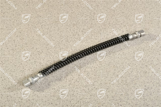 Brake hose, flex, front axle, L=R