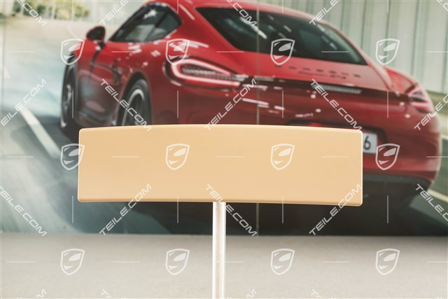 Blinddeckel / Endkappe Mitteltunnel hinten, Sandbeige