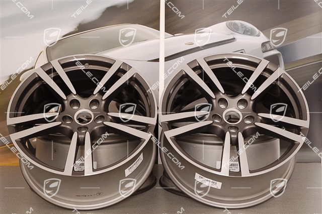 21-inch Turbo II wheel set, wheel rims 10J x 21 ET50