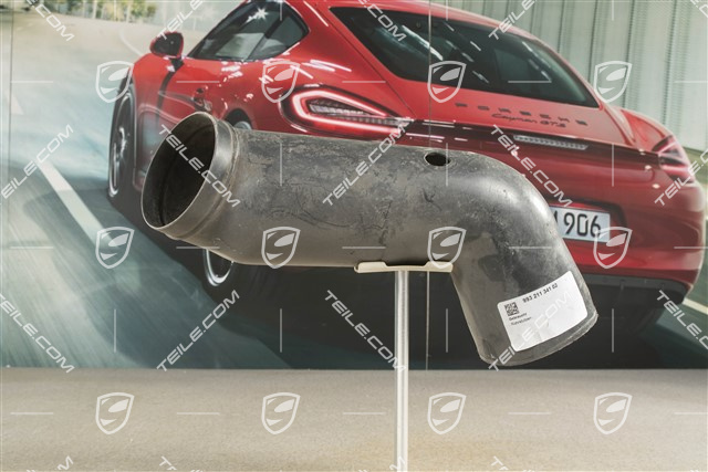 Heater tube inlet pipe