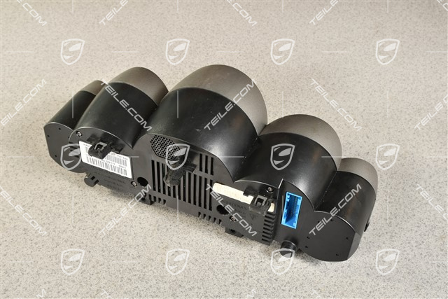 Kombiinstrument, Carrera2/2S/4/4S Tiptronic-Getriebe, Zifferblätter in Schwarz