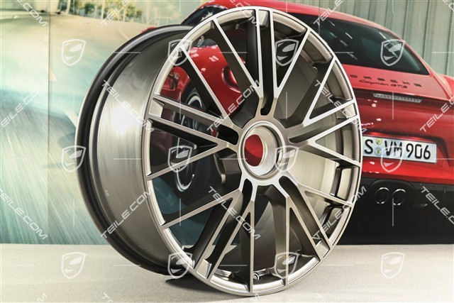 21" Felge Panamera Turbo S, 9,5J x 21 ET71, Turbonite