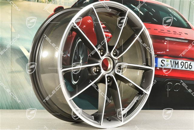 20" Felge Carrera Classic, 8,5J x 20 ET53, Titan