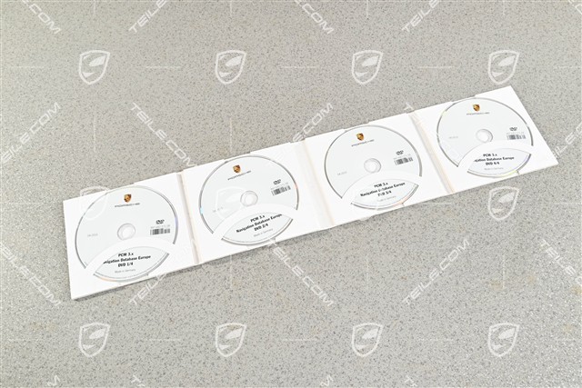 DVD Navigation database Europe PCM 3.0 / 3.1