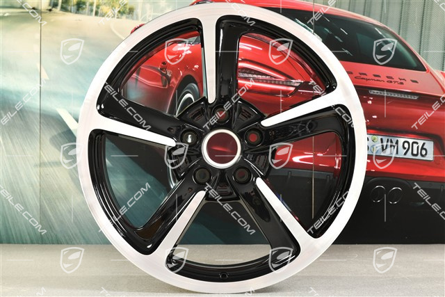 20" Felge Sport Techno, 9J x 20 ET51, schwarz hoch glanz