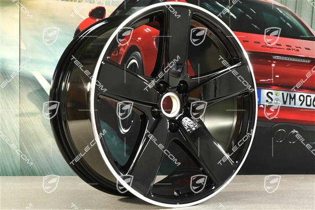 19" Felga Macan Sport Classic, 8,5J x 19 ET21, czarny wysoki połysk