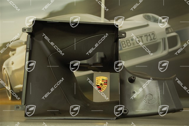 Air duct, front, Facelift 09-, L Air duct, front, Facelift 09-, L