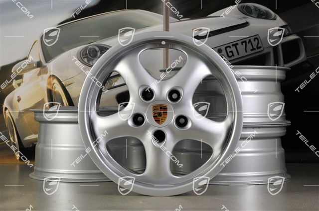 17-inch CUP II wheel set, 7J x 17 ET55 + 9J x 17 ET55