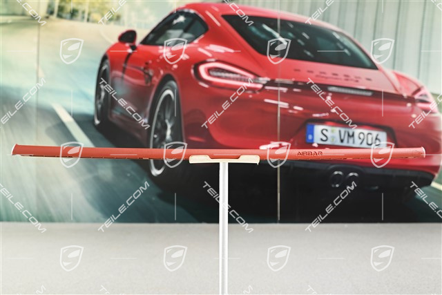 Dashboard trim moulding, Boxster Red, R