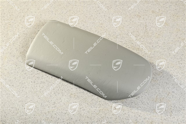 Pokrywa schowka między siedzeniami, skóra, Graphite grey