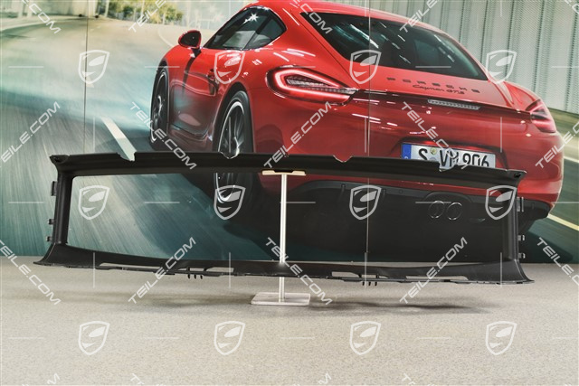 Przednia prowadnica powietrza, zderzak bez ACC, Czarna