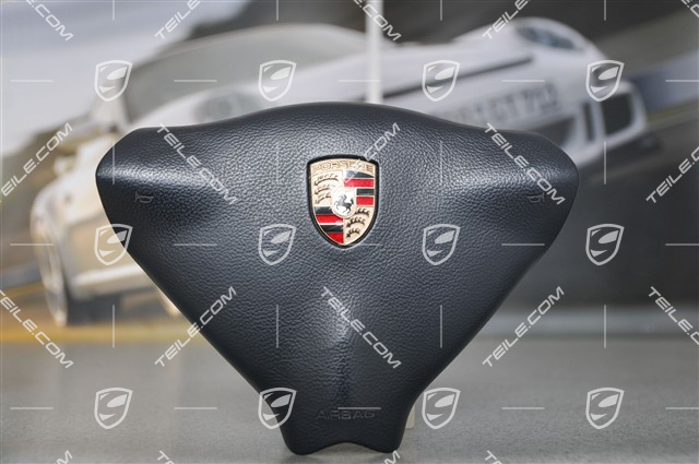 Airbag, 3-Speichen, Kunststoff, "metropol" blau