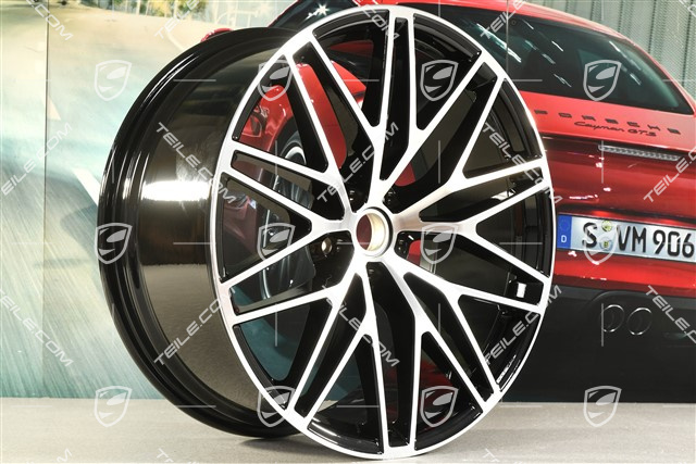 21-inch alloy wheel RS-Spyder Design II, 9,5J x 21 ET27, black high gloss