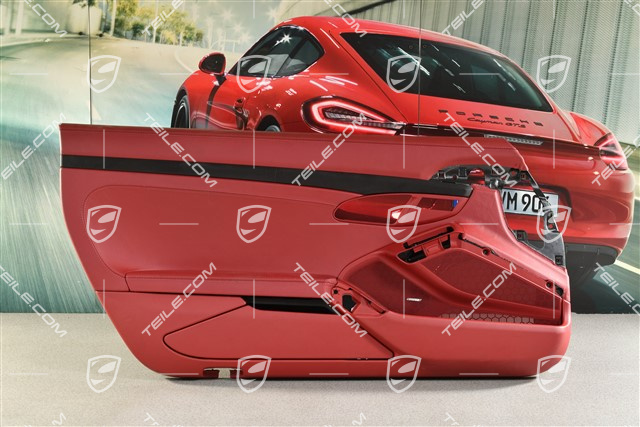 Turverkleidung, Leder, Bose, Bordeauxrot, L