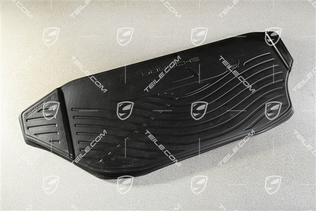 Kofferraumwanne, PORSCHE Schriftzug