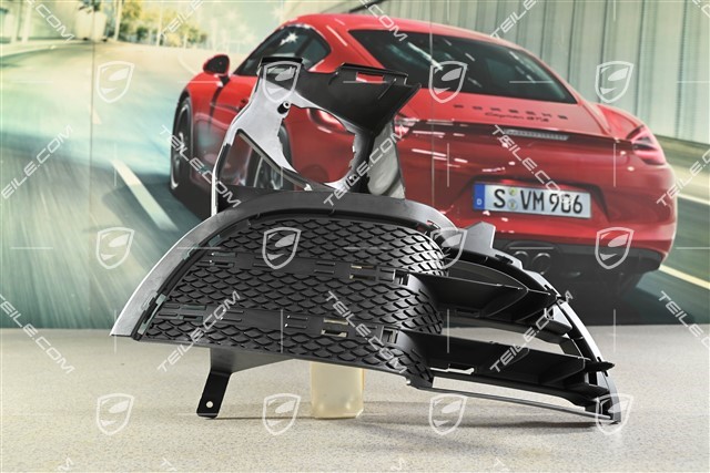 3,6L / 4,8L, Front bumper Grille, Lateral, L