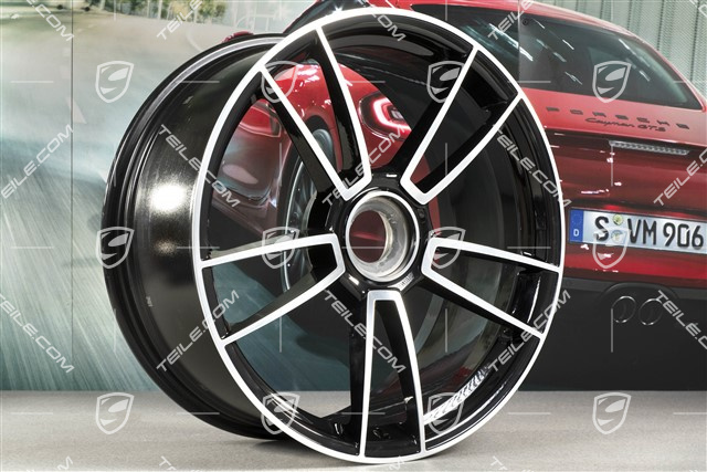 20+21-inch wheel rim set Turbo Sport 4, rims: front 9J x 20 ET41 + rear 11,J x 21 ET67